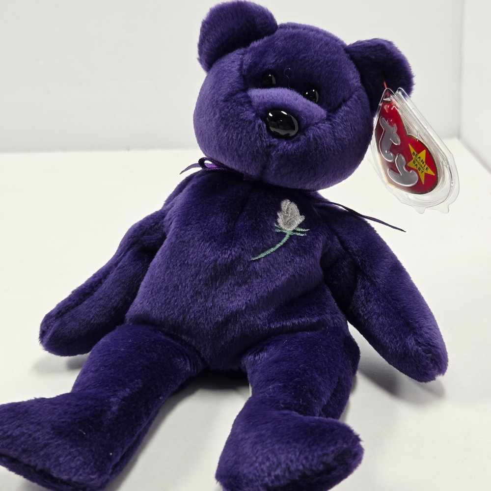 Ty Beanie Baby Princess Diana 1997 - P.E. Pellets  Retired  Mint with Mint Tags